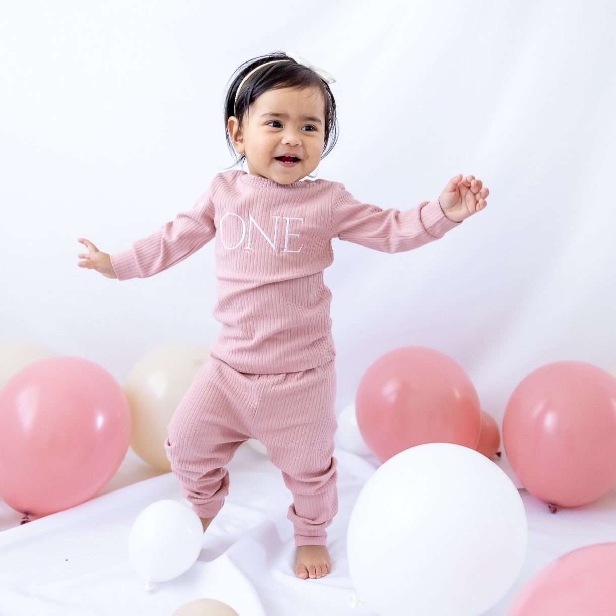 Personalised Ribbed Pyjamas