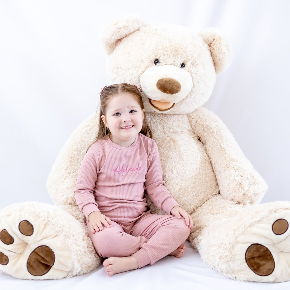 Personalised Name Ribbed Pyjamas