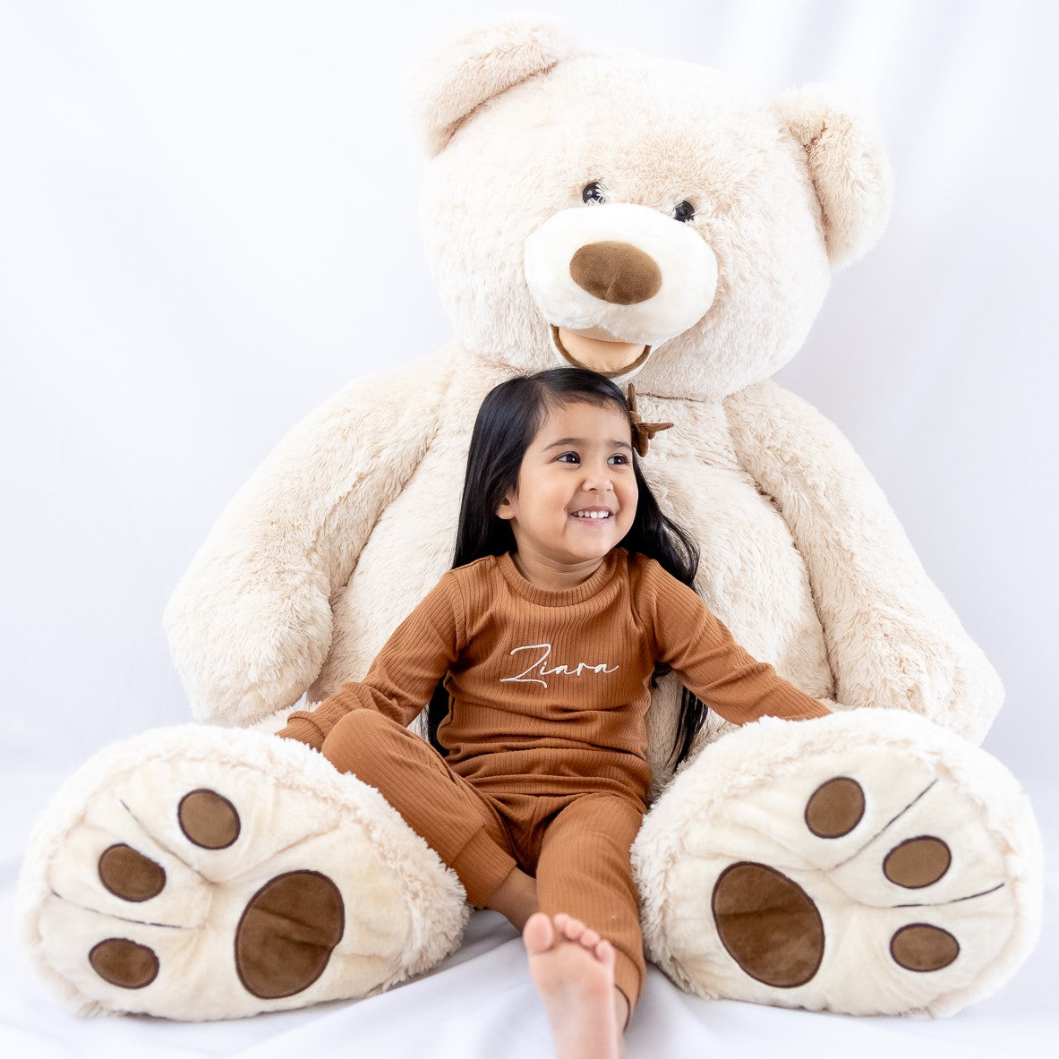 Personalised Name Ribbed Pyjamas