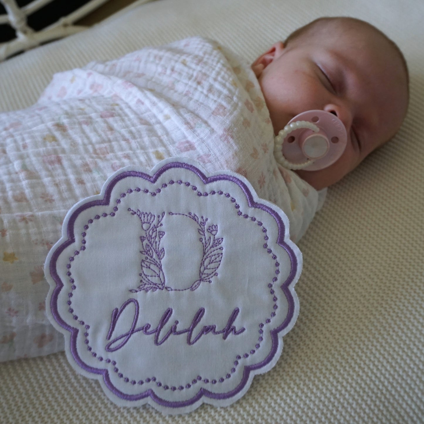 Birth Announcement Plaque